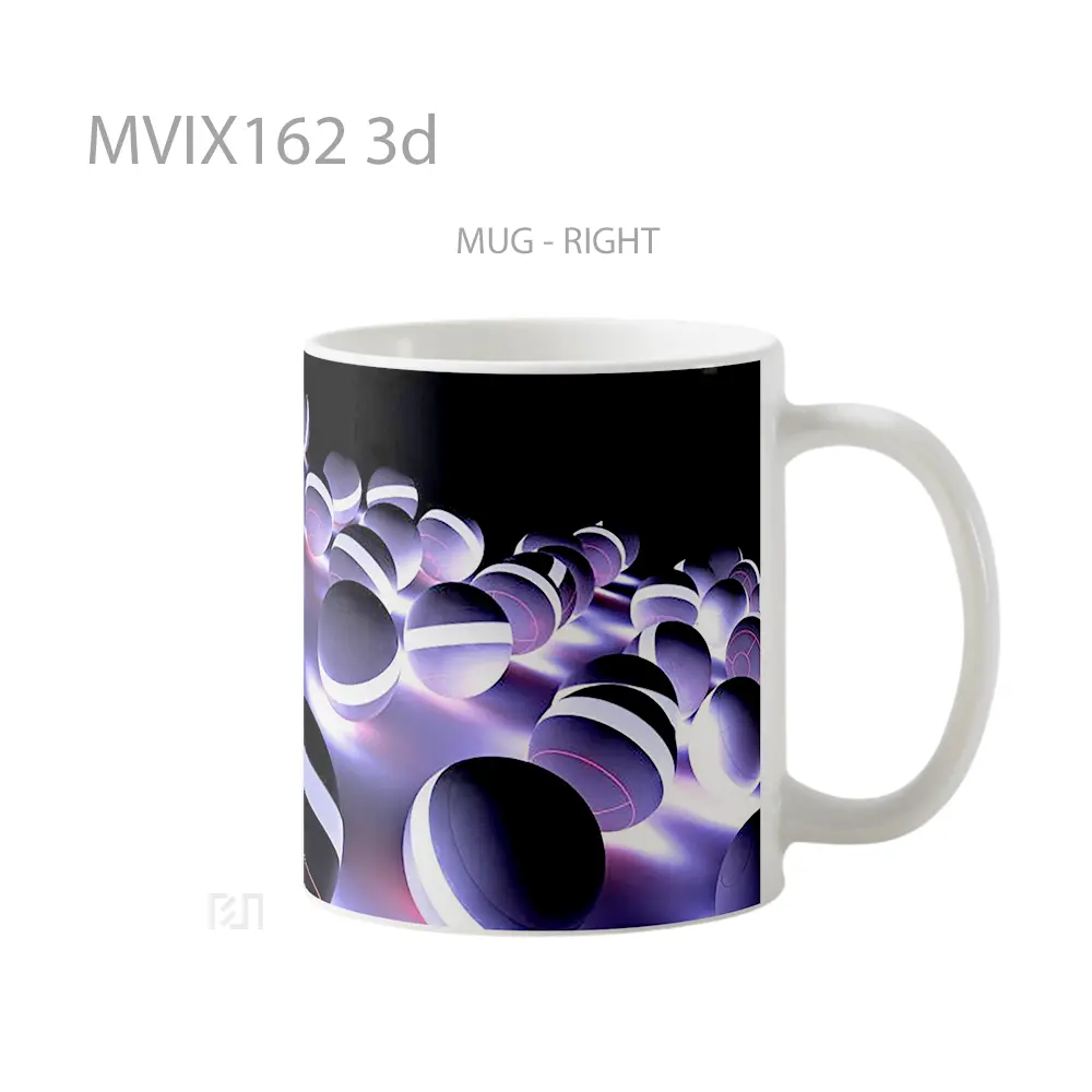 Mug 3D Full Wrap Lanscape - All-side / Desain