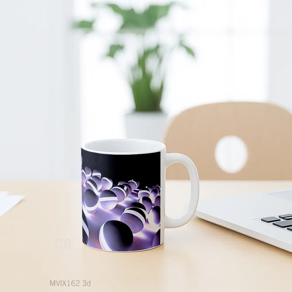 Mug 3D Full Wrap Lanscape - All-side / Desain