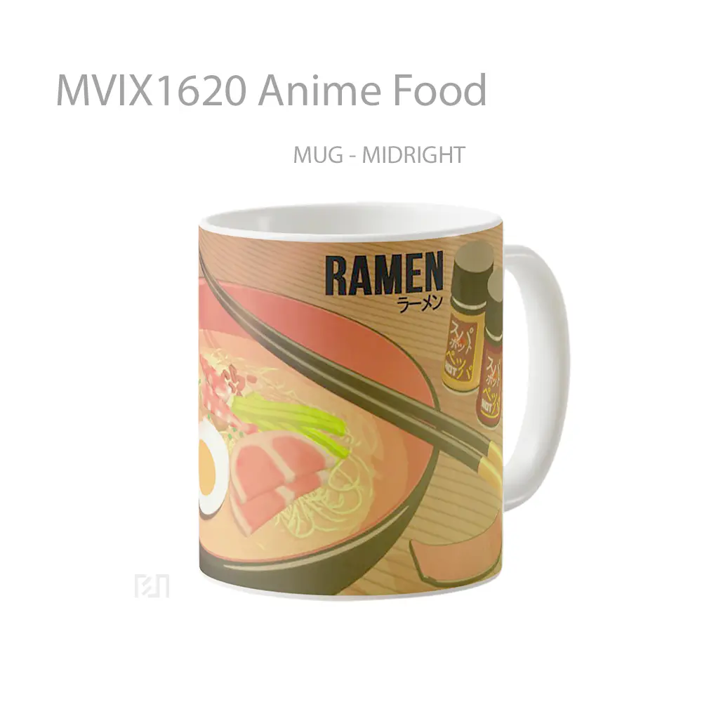 Mug Anime Food Full Wrap Lanscape - All-side / Desain