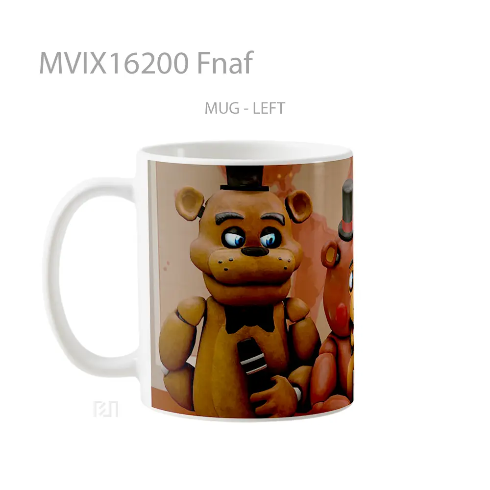 Mug Fnaf Full Wrap Lanscape - All-side / Desain