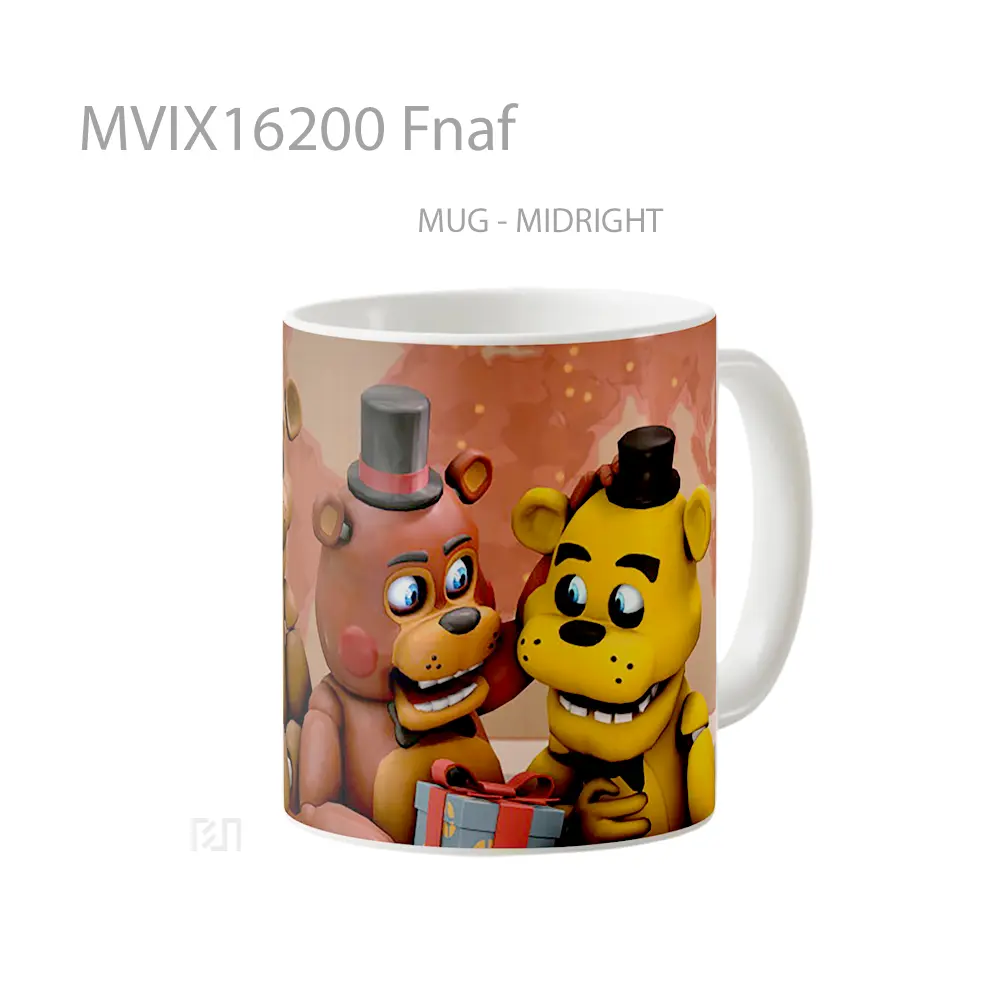 Mug Fnaf Full Wrap Lanscape - All-side / Desain