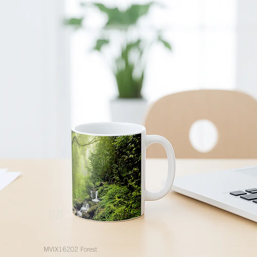 Mug Forest Full Wrap Lanscape - All-side / Desain