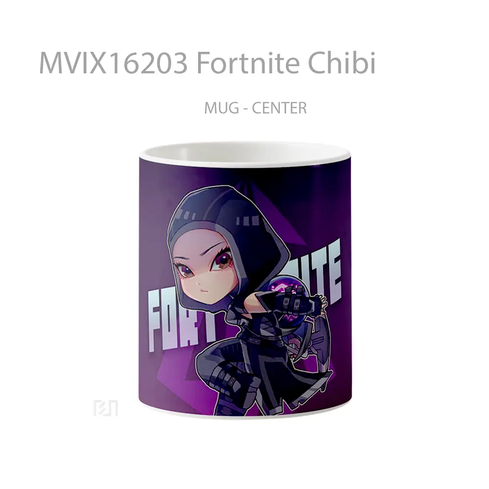 Mug Fortnite Chibi Full Wrap Lanscape