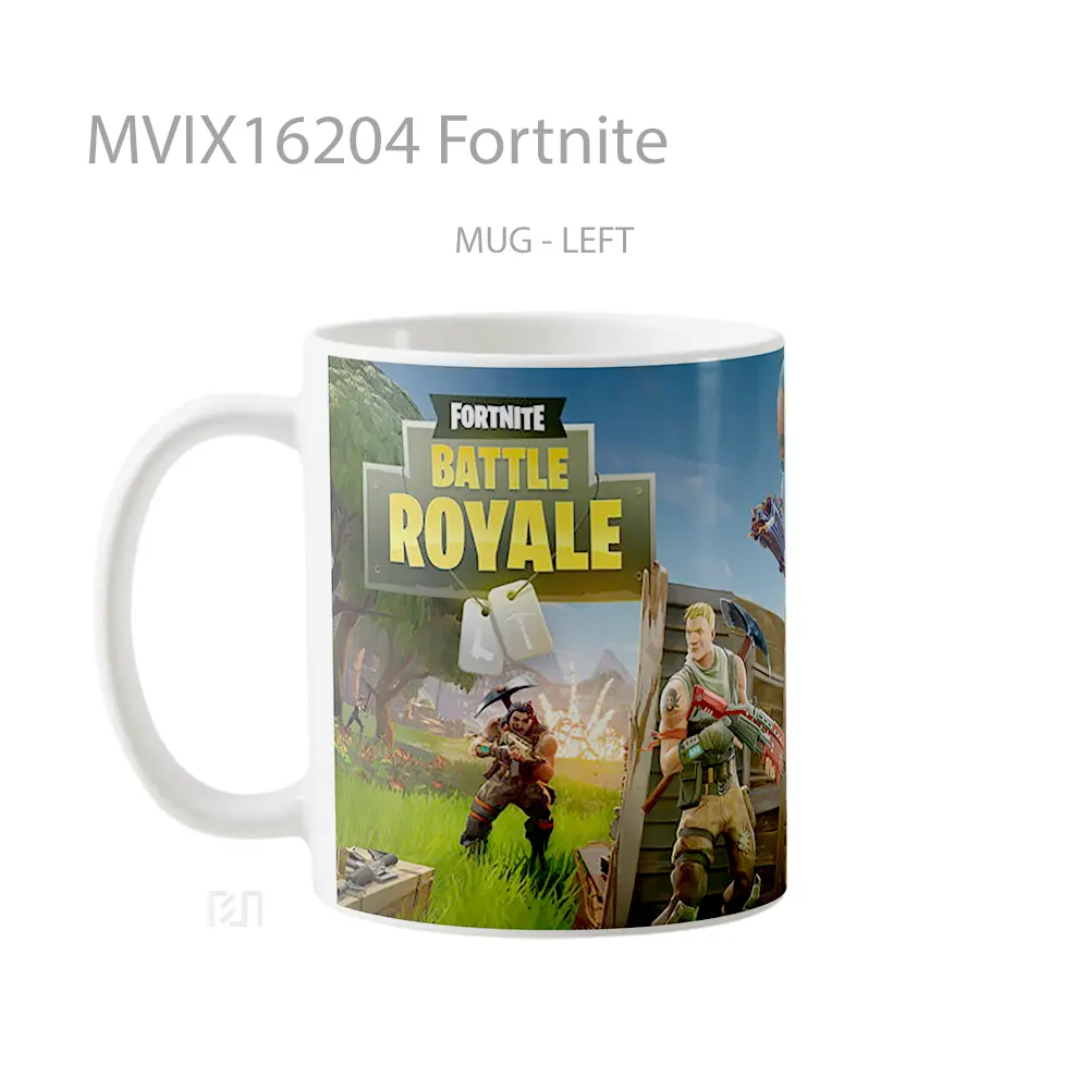 Mug Fortnite Full Wrap Lanscape - All-side / Desain