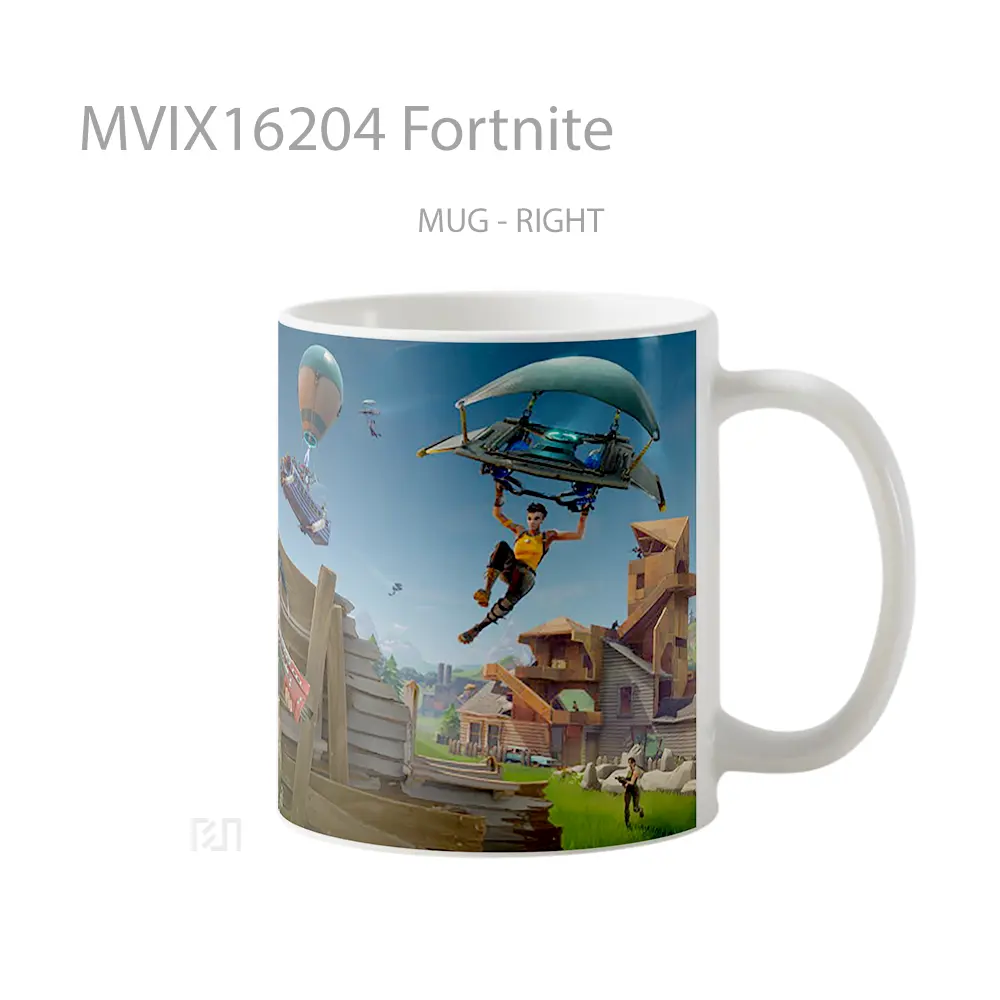 Mug Fortnite Full Wrap Lanscape - All-side / Desain