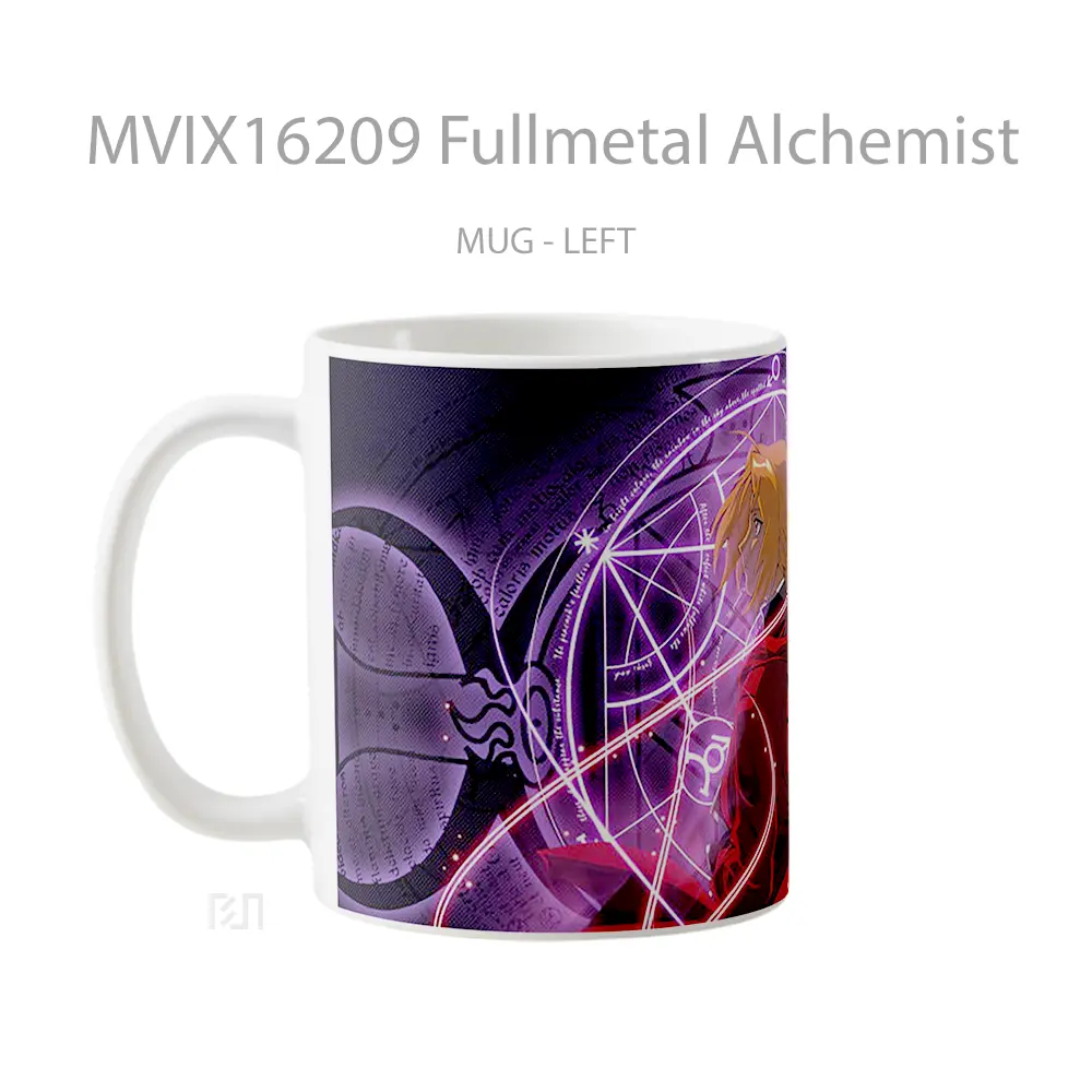 Mug Fullmetal Alchemist Full Wrap Lanscape - All-side / Desain