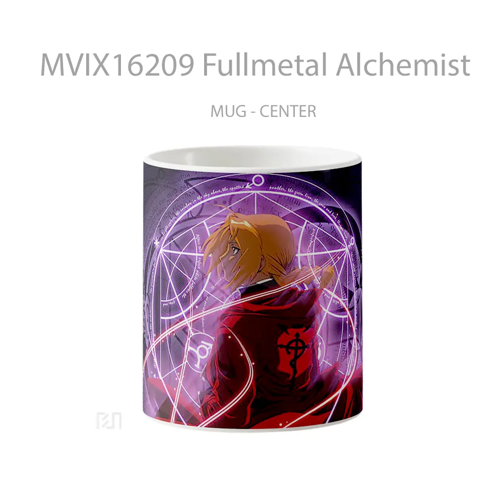 Mug Fullmetal Alchemist Full Wrap Lanscape