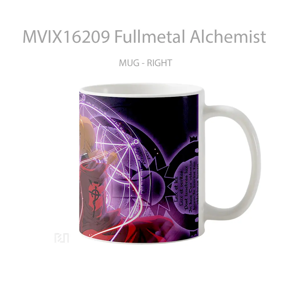 Mug Fullmetal Alchemist Full Wrap Lanscape - All-side / Desain