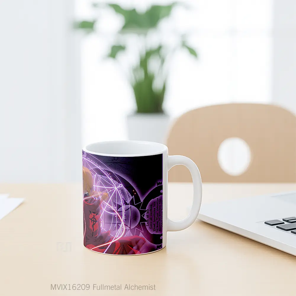 Mug Fullmetal Alchemist Full Wrap Lanscape - All-side / Desain