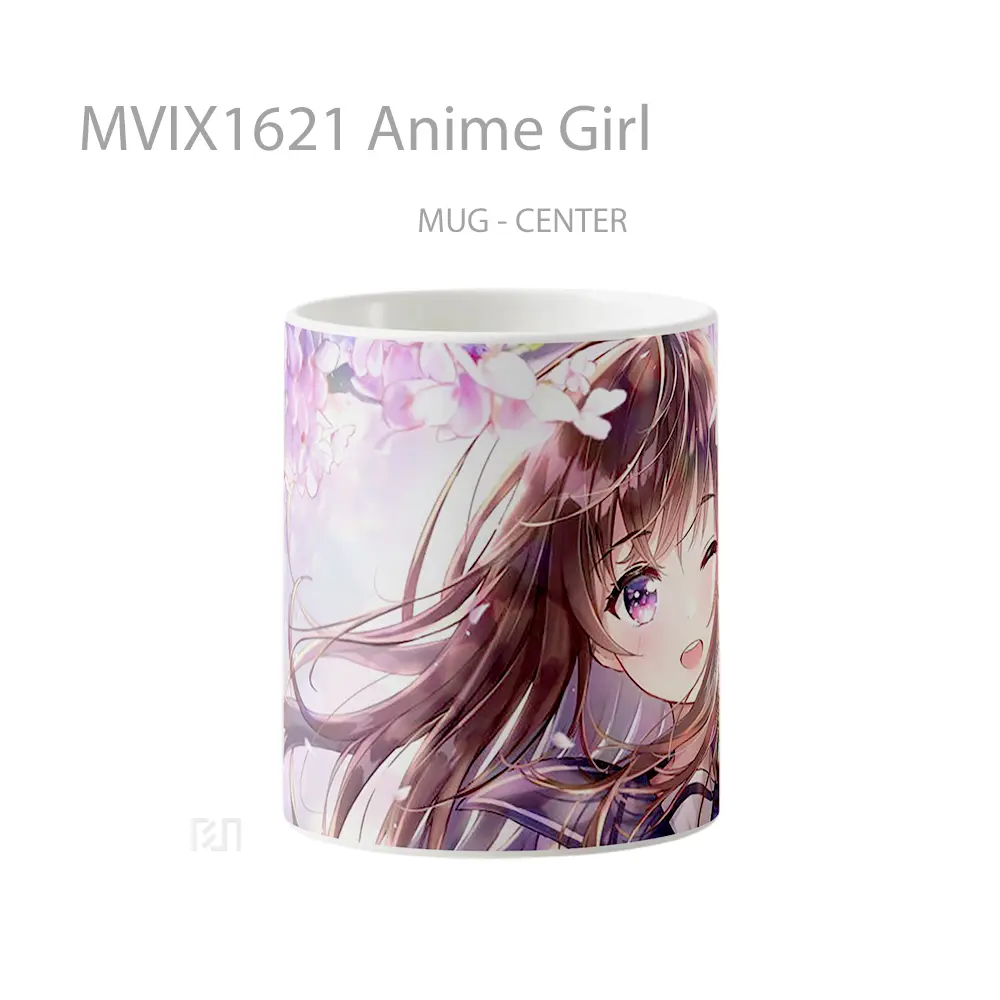Mug Anime Girl Full Wrap Lanscape