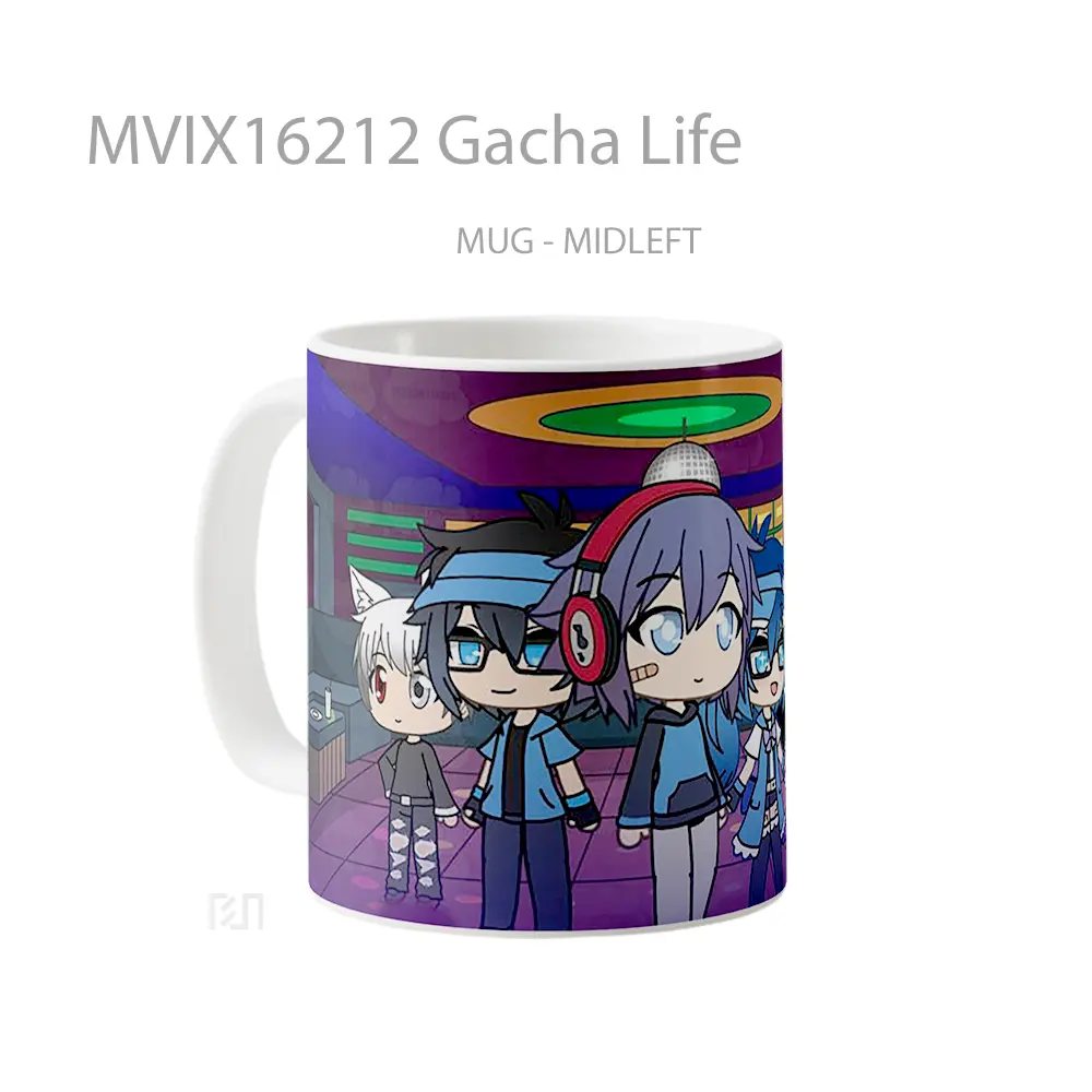 Mug Gacha Life Full Wrap Lanscape - All-side / Desain