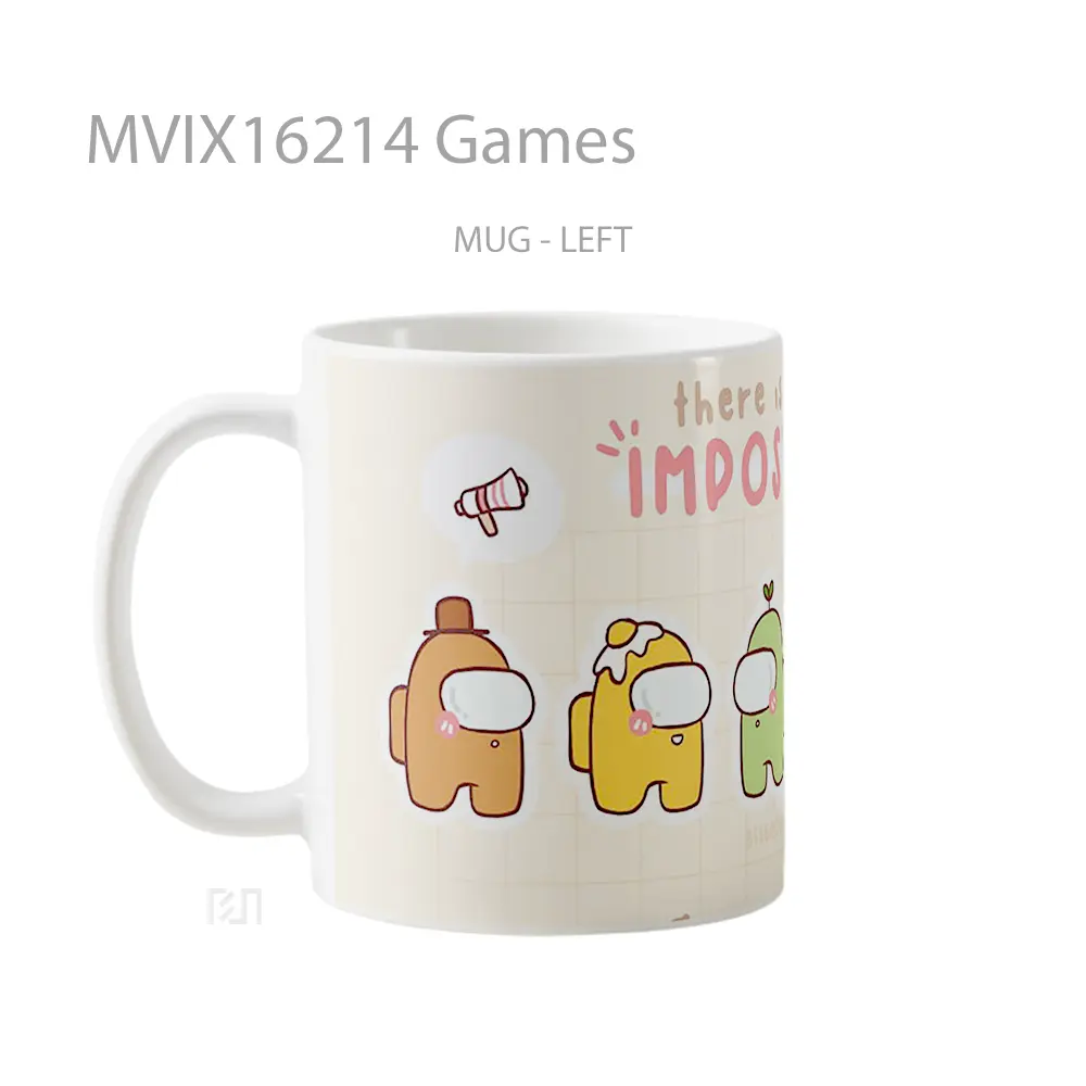 Mug Games Full Wrap Lanscape - All-side / Desain