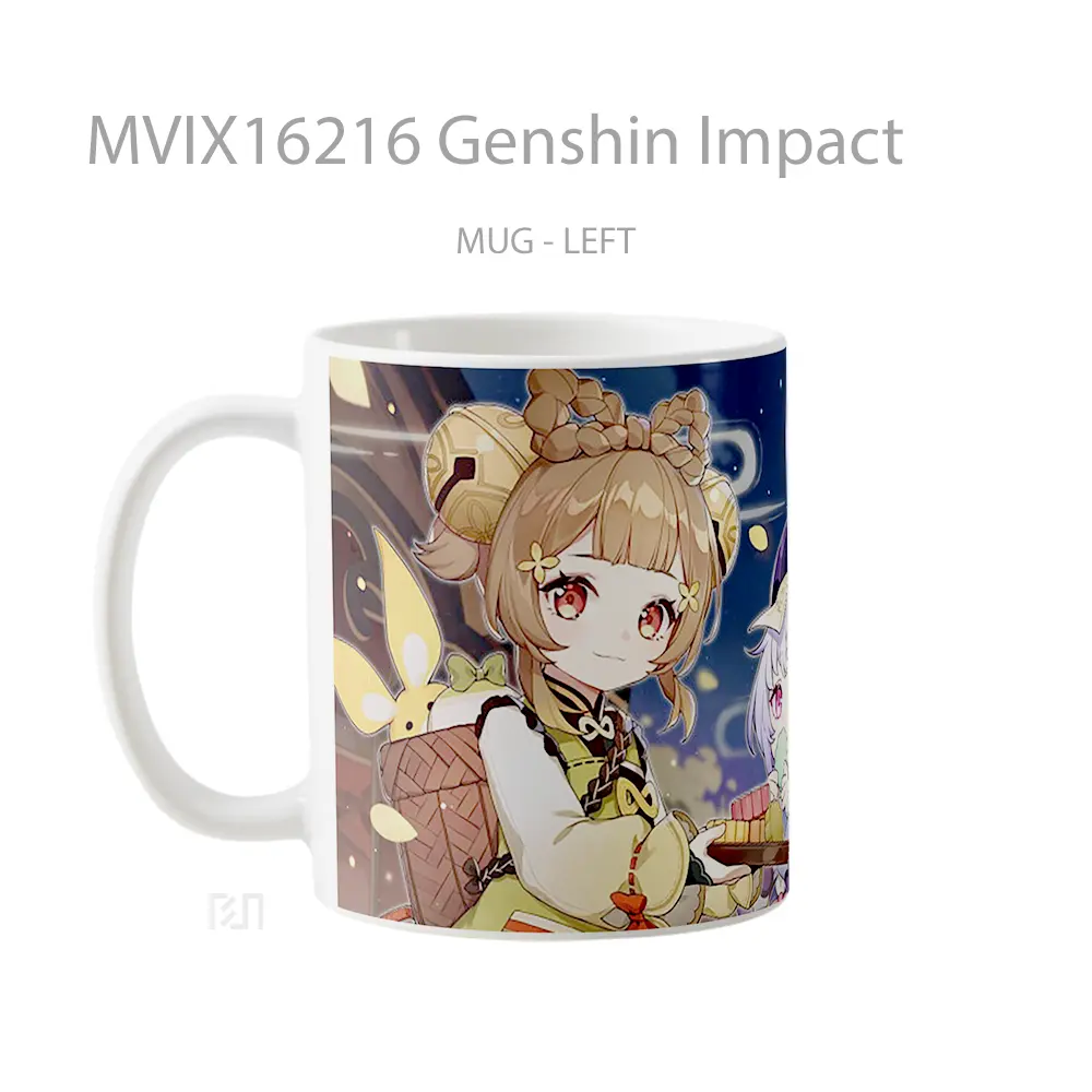 Mug Genshin Impact Full Wrap Lanscape - All-side / Desain