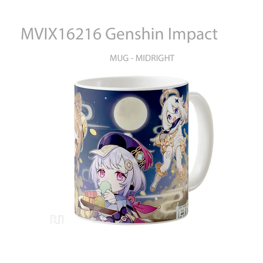 Mug Genshin Impact Full Wrap Lanscape - All-side / Desain