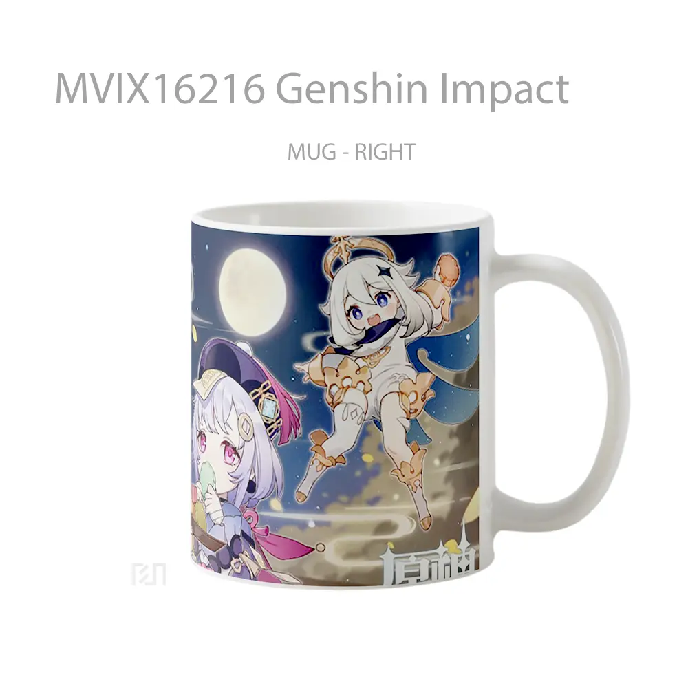 Mug Genshin Impact Full Wrap Lanscape - All-side / Desain