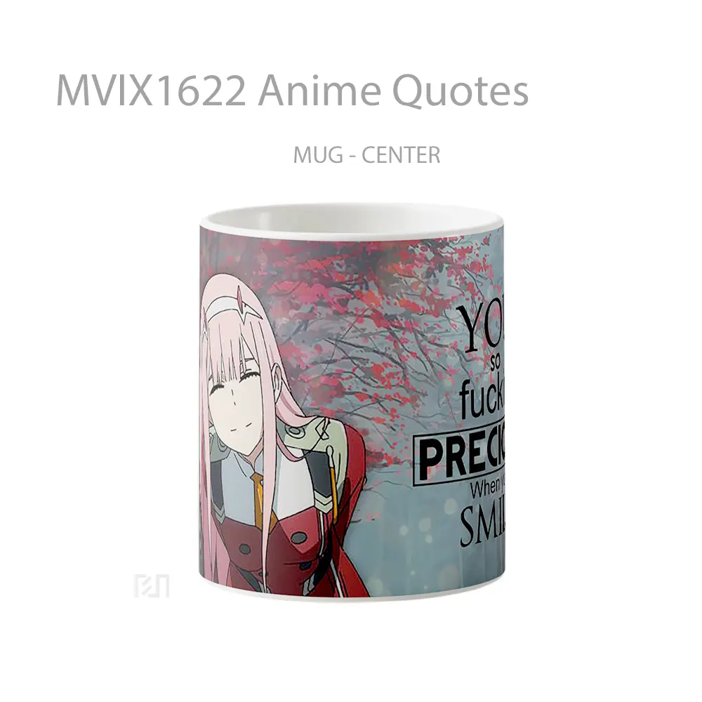 Mug Anime Quotes Full Wrap Lanscape