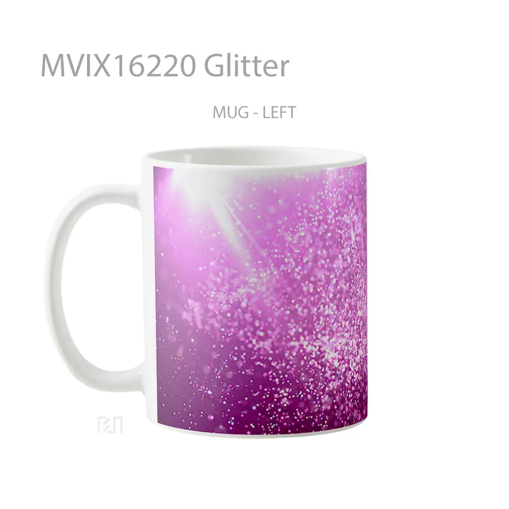 Mug Glitter Full Wrap Lanscape - All-side / Desain