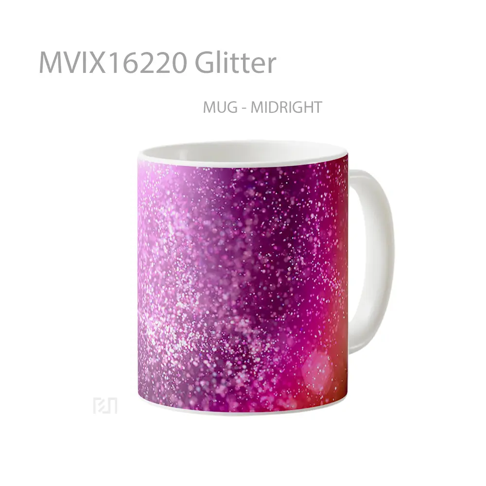 Mug Glitter Full Wrap Lanscape - All-side / Desain