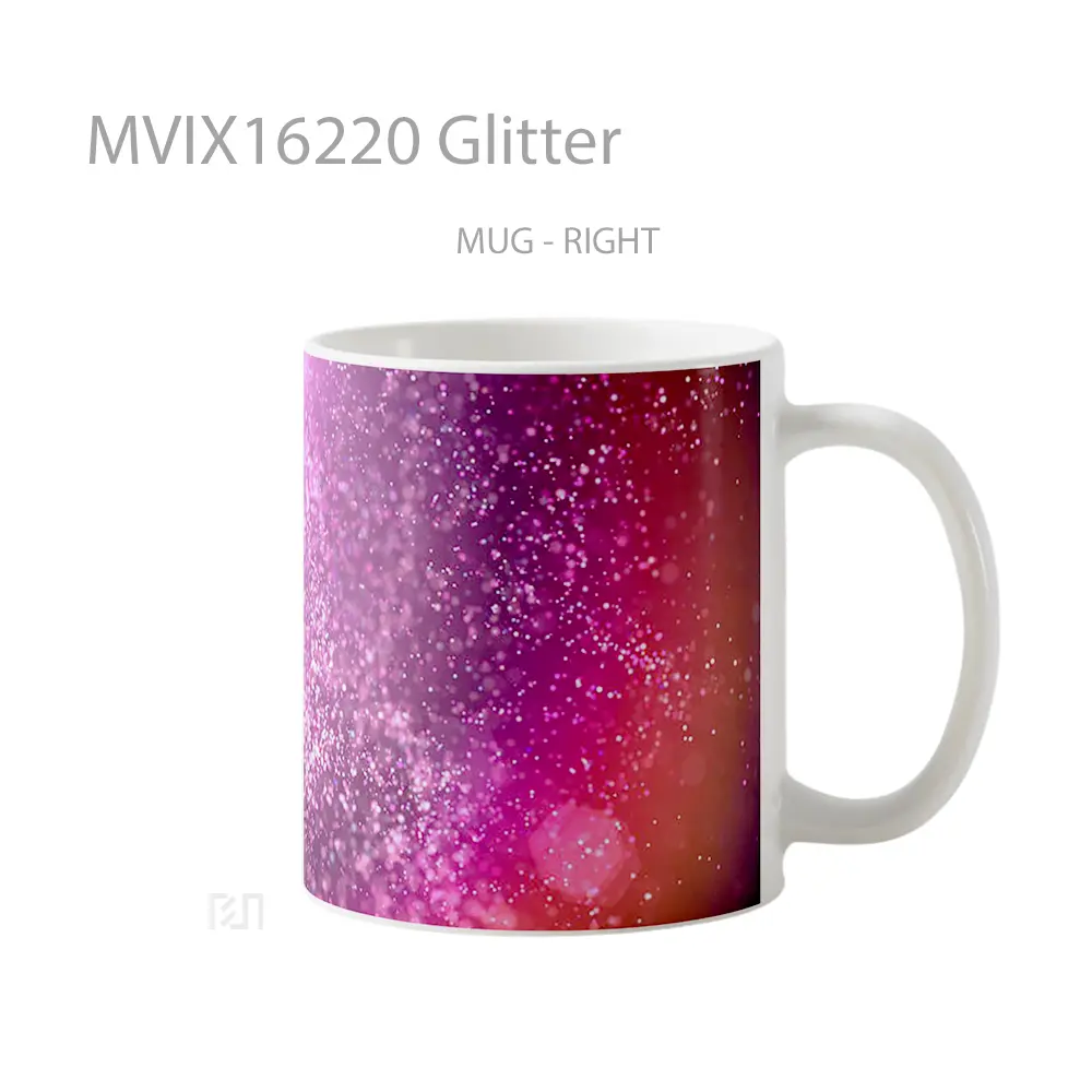 Mug Glitter Full Wrap Lanscape - All-side / Desain