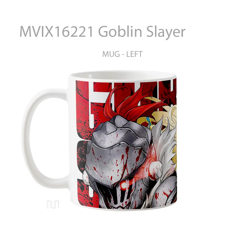Mug Goblin Slayer Full Wrap Lanscape - All-side / Desain