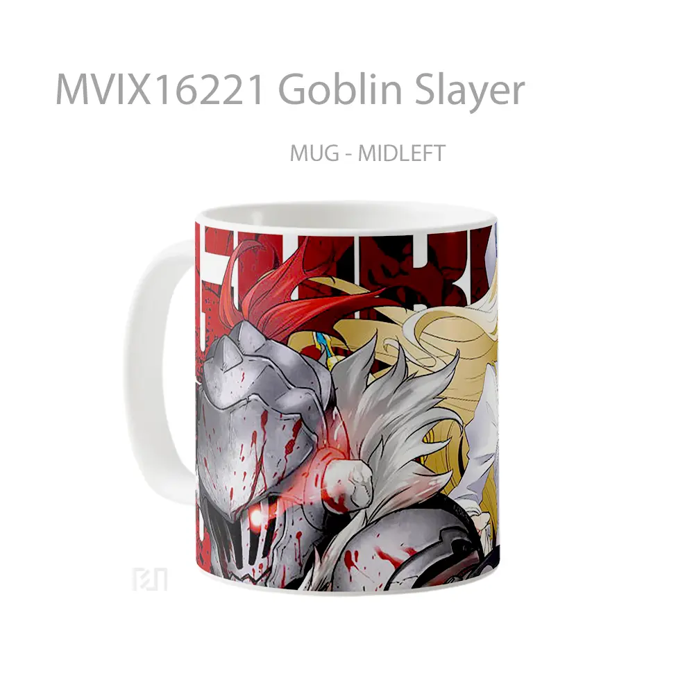 Mug Goblin Slayer Full Wrap Lanscape - All-side / Desain