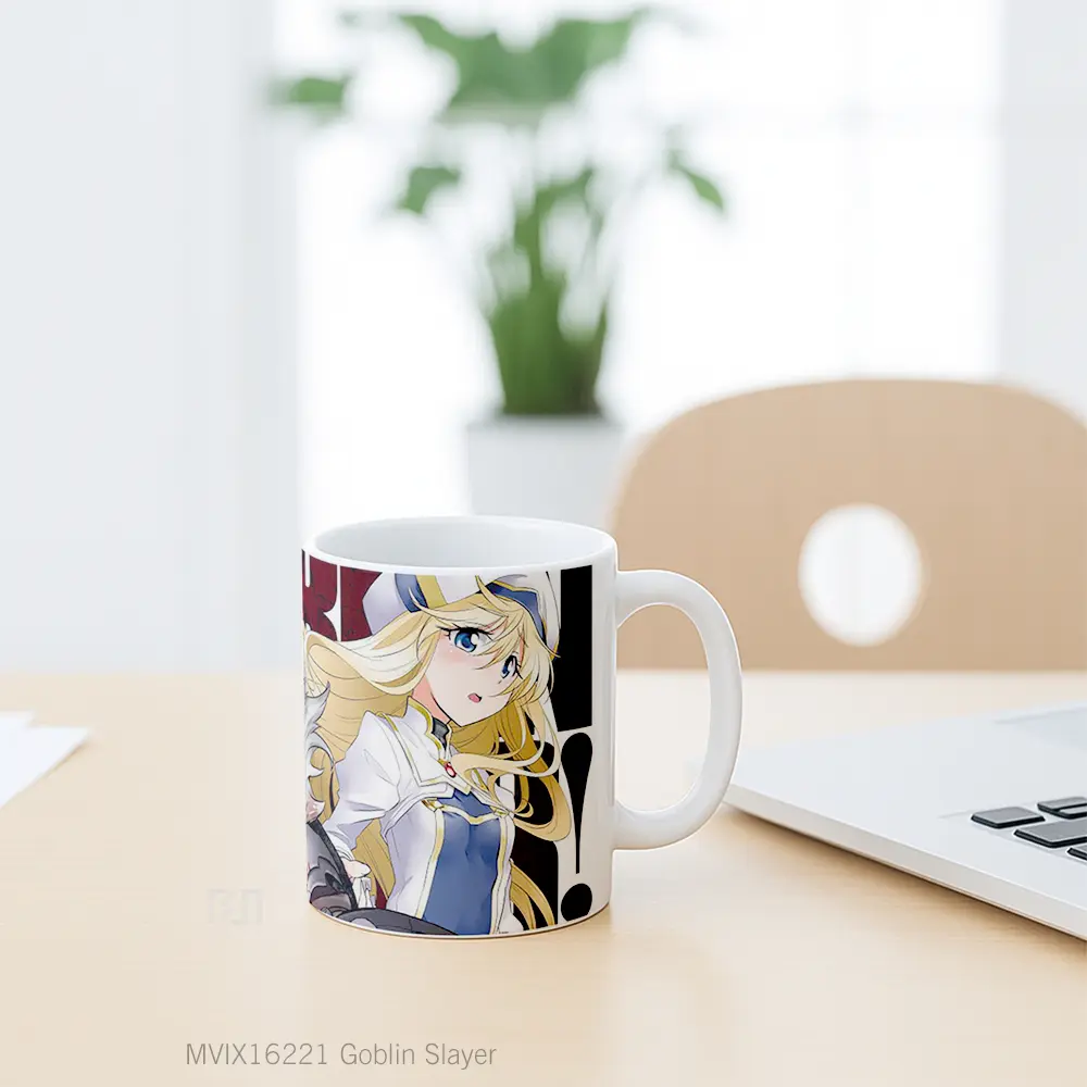 Mug Goblin Slayer Full Wrap Lanscape - All-side / Desain