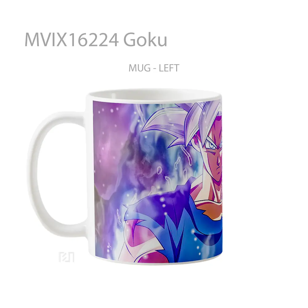 Mug Goku Full Wrap Lanscape - All-side / Desain