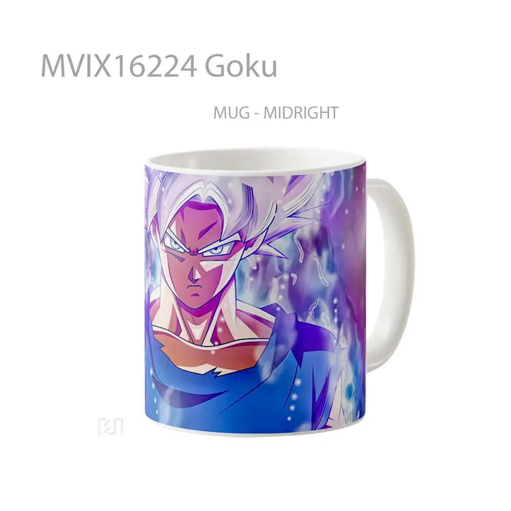 Mug Goku Full Wrap Lanscape - All-side / Desain