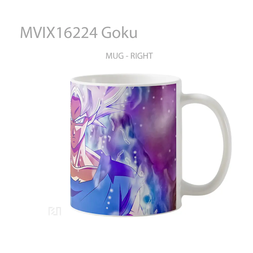 Mug Goku Full Wrap Lanscape - All-side / Desain
