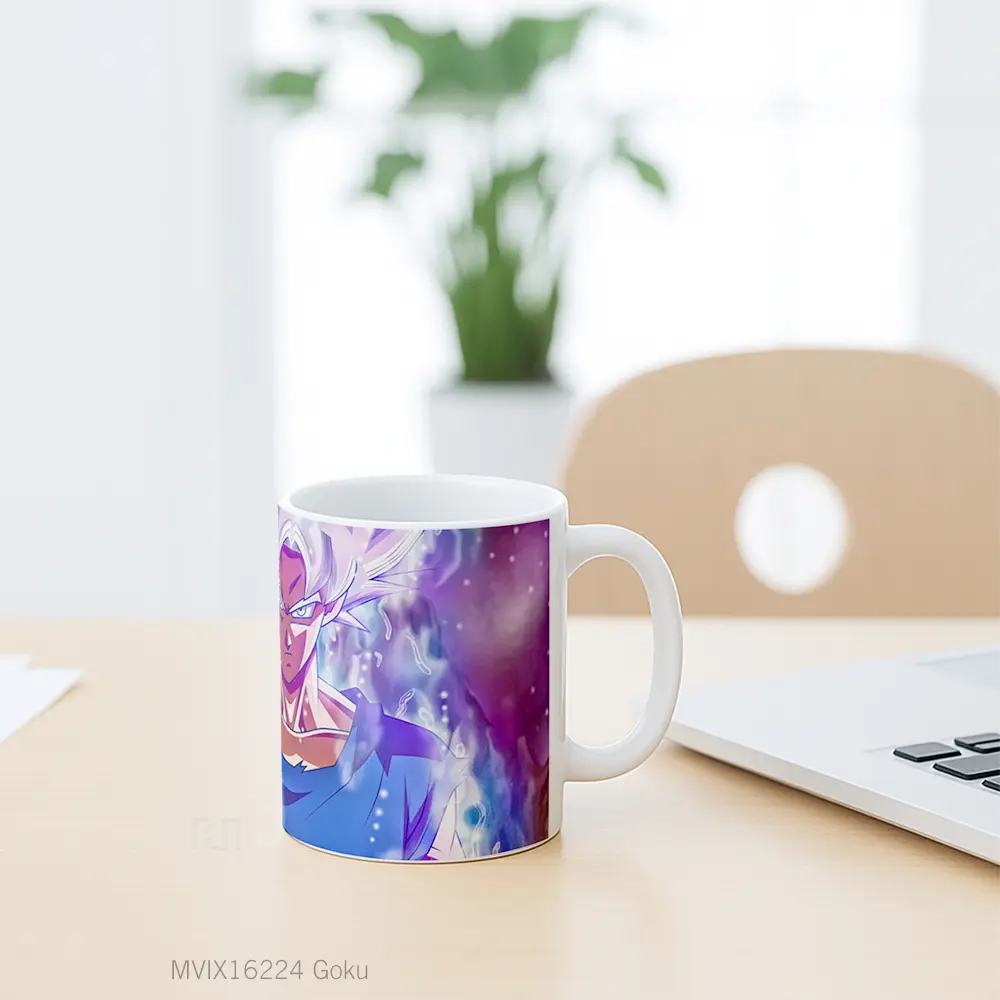 Mug Goku Full Wrap Lanscape - All-side / Desain