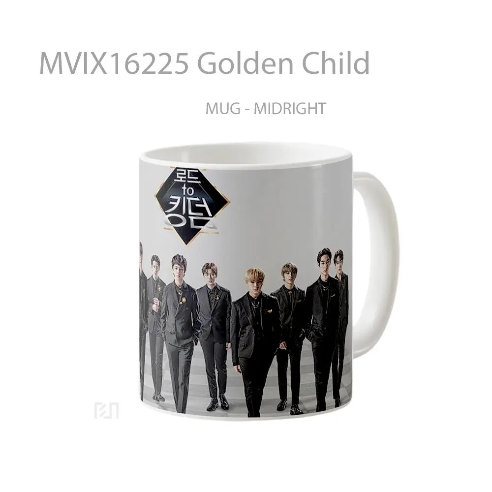 Mug Golden Child Full Wrap Lanscape - All-side / Desain