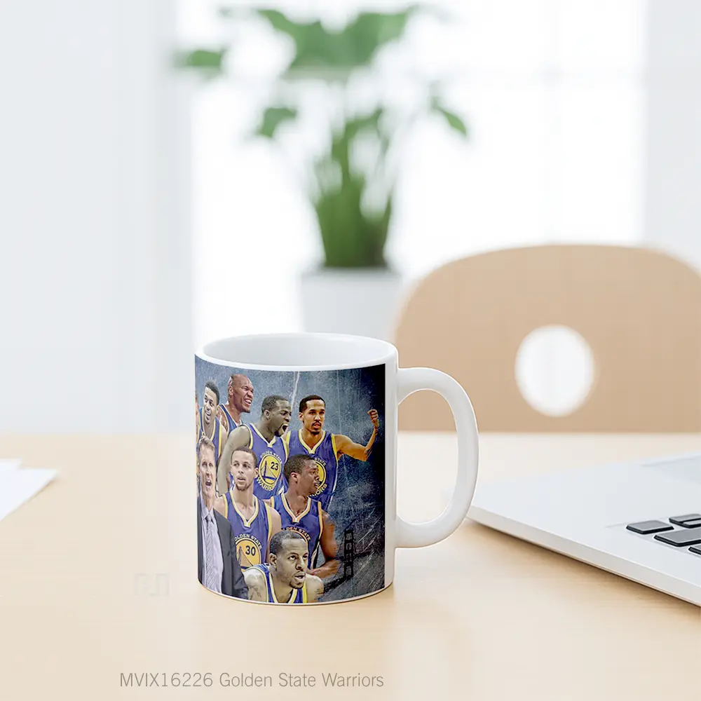 Mug Golden State Warriors Full Wrap Lanscape - All-side / Desain