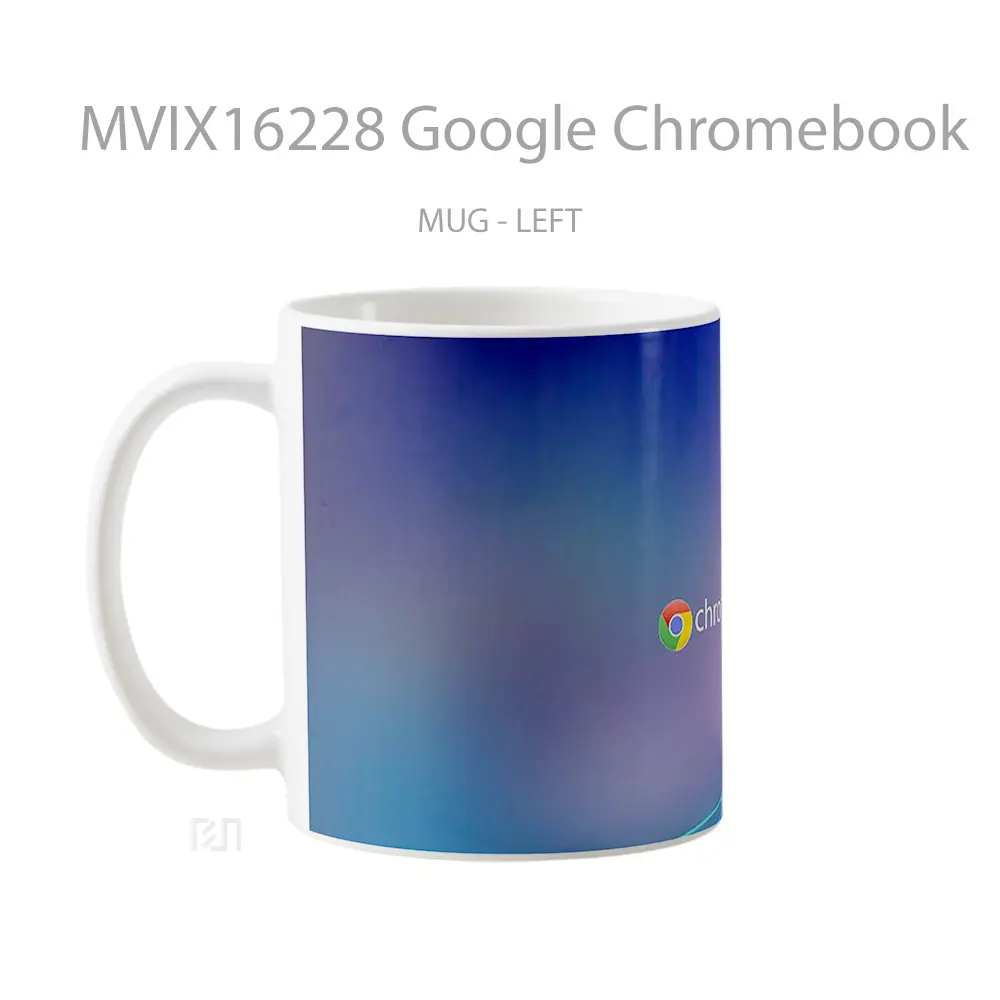 Mug Google Chromebook Full Wrap Lanscape - All-side / Desain