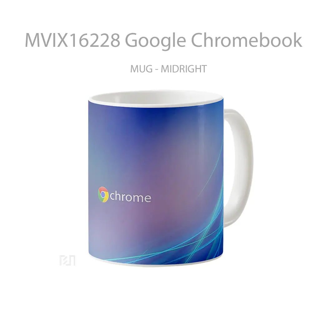Mug Google Chromebook Full Wrap Lanscape - All-side / Desain