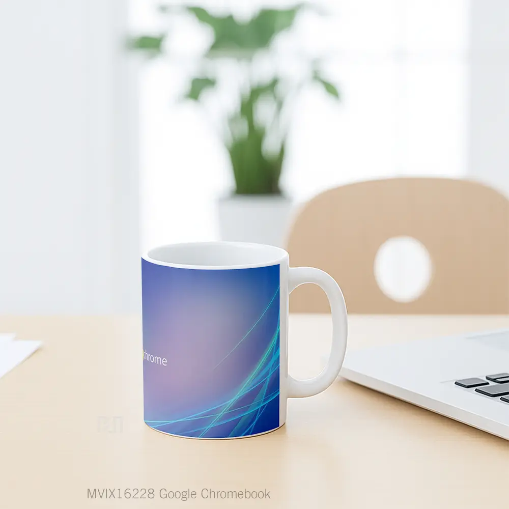 Mug Google Chromebook Full Wrap Lanscape - All-side / Desain