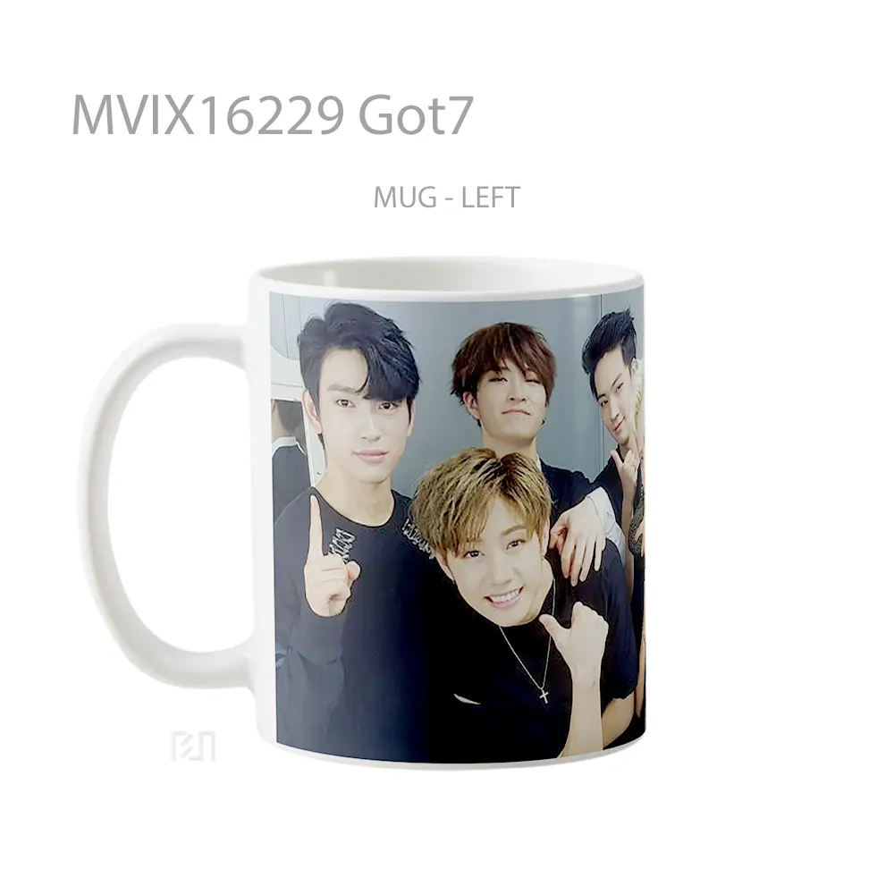 Mug Got7 Full Wrap Lanscape - All-side / Desain