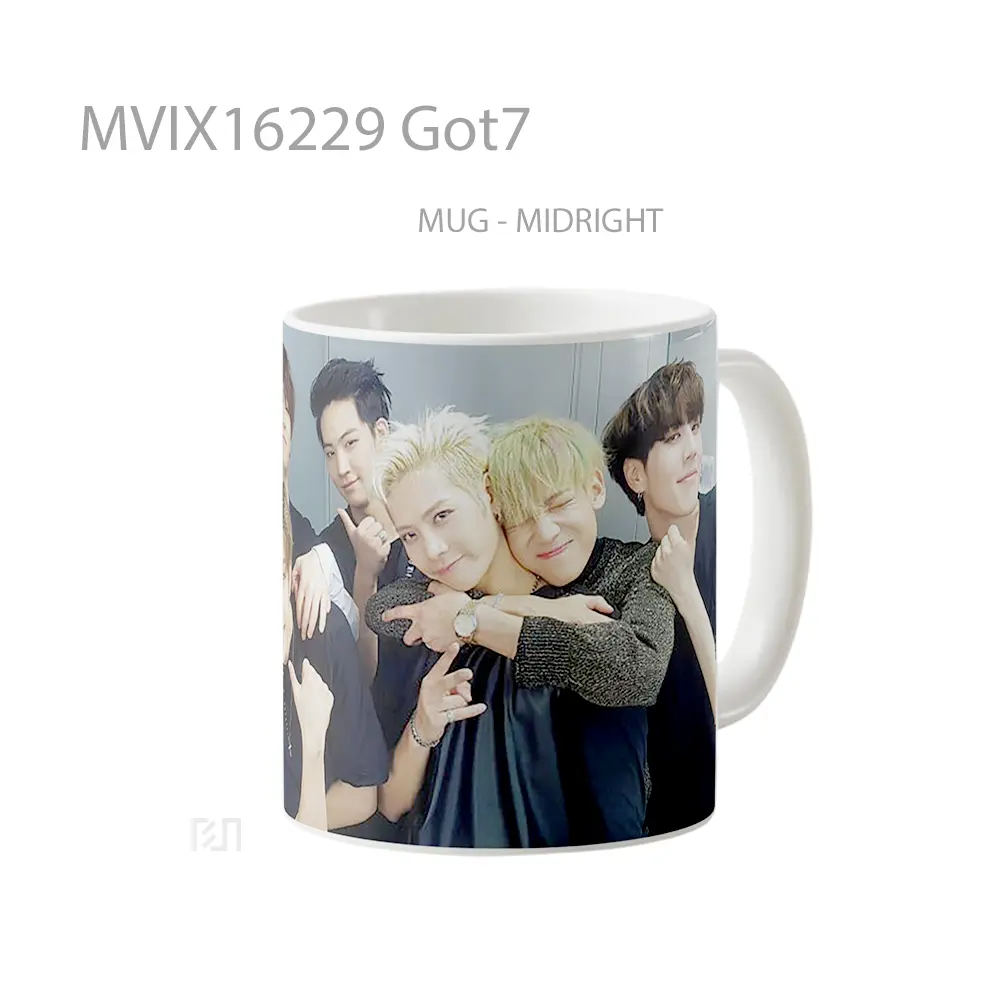 Mug Got7 Full Wrap Lanscape - All-side / Desain