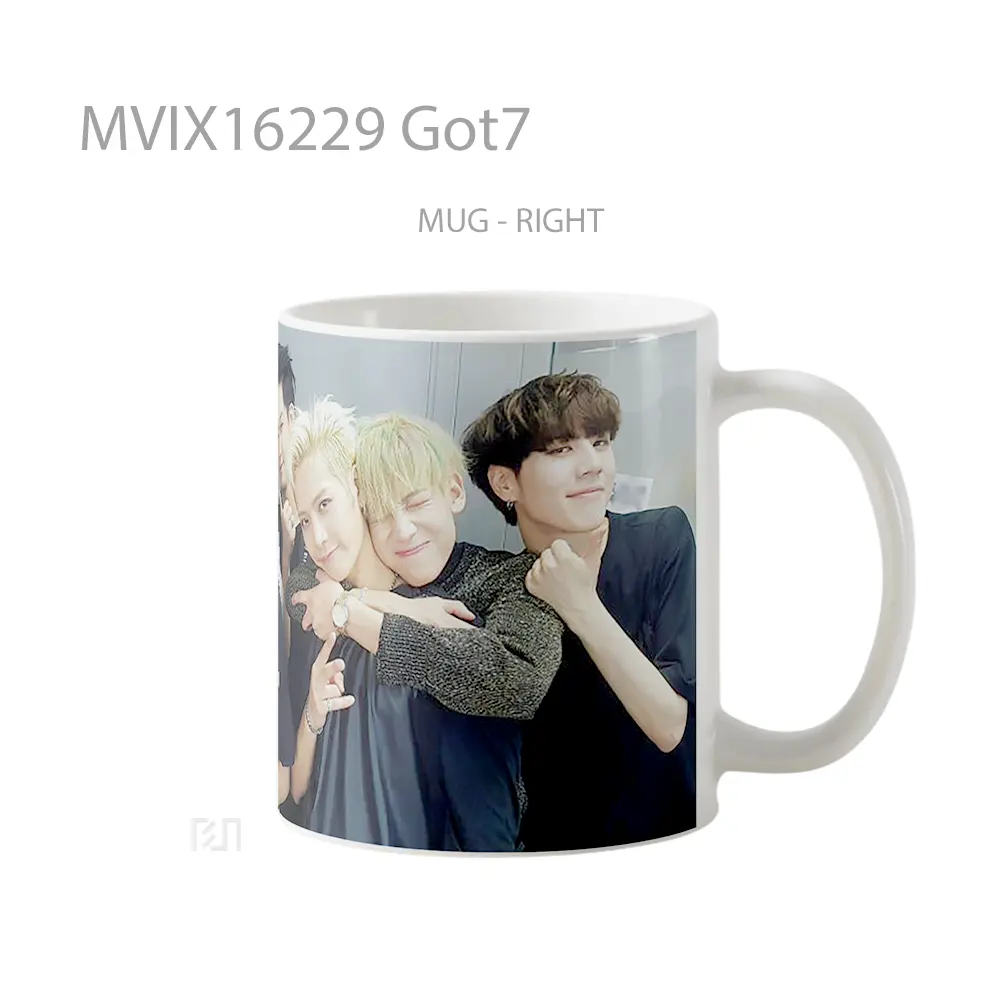Mug Got7 Full Wrap Lanscape - All-side / Desain