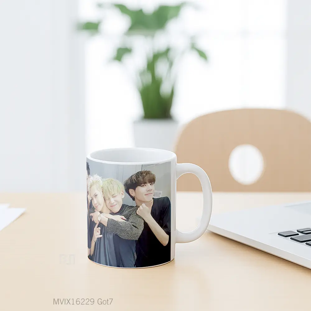 Mug Got7 Full Wrap Lanscape - All-side / Desain