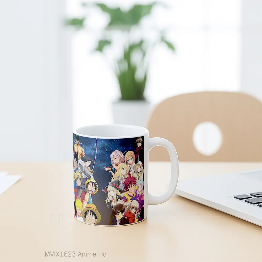 Mug Anime Hd Full Wrap Lanscape - All-side / Desain