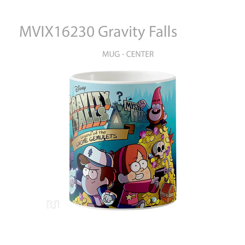 Mug Gravity Falls Full Wrap Lanscape