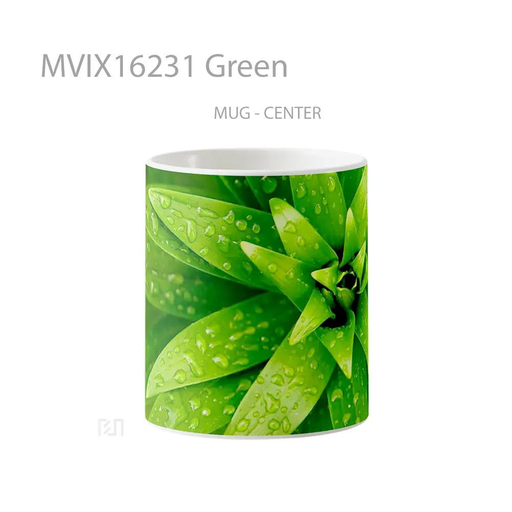 Mug Green Full Wrap Lanscape