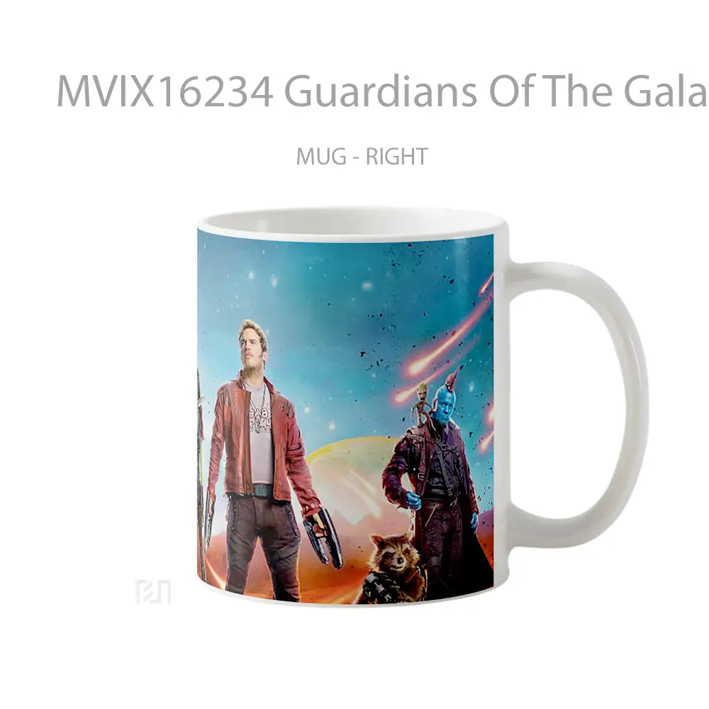Mug Guardians Of The Galaxy Full Wrap Lanscape - All-side / Desain