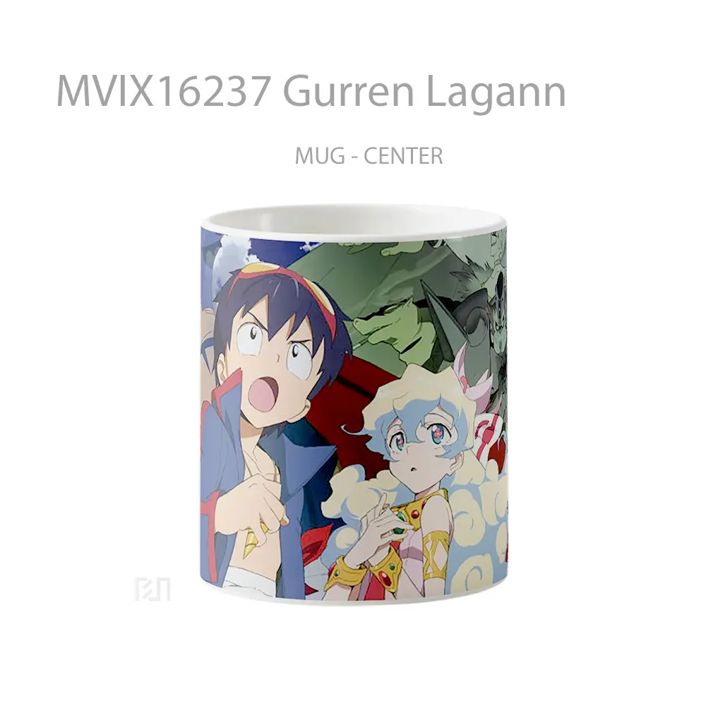 Mug Gurren Lagann Full Wrap Lanscape