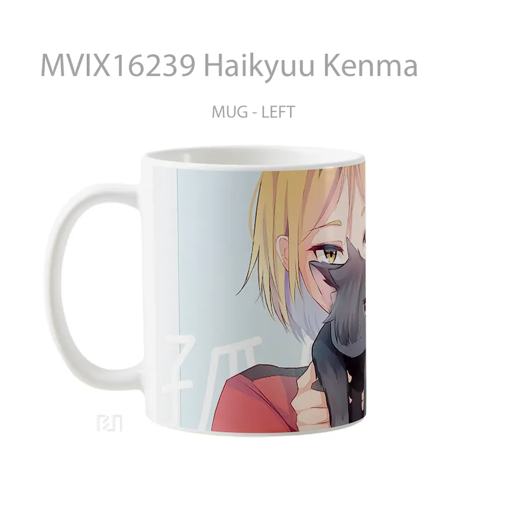 Mug Haikyuu Kenma Full Wrap Lanscape - All-side / Desain