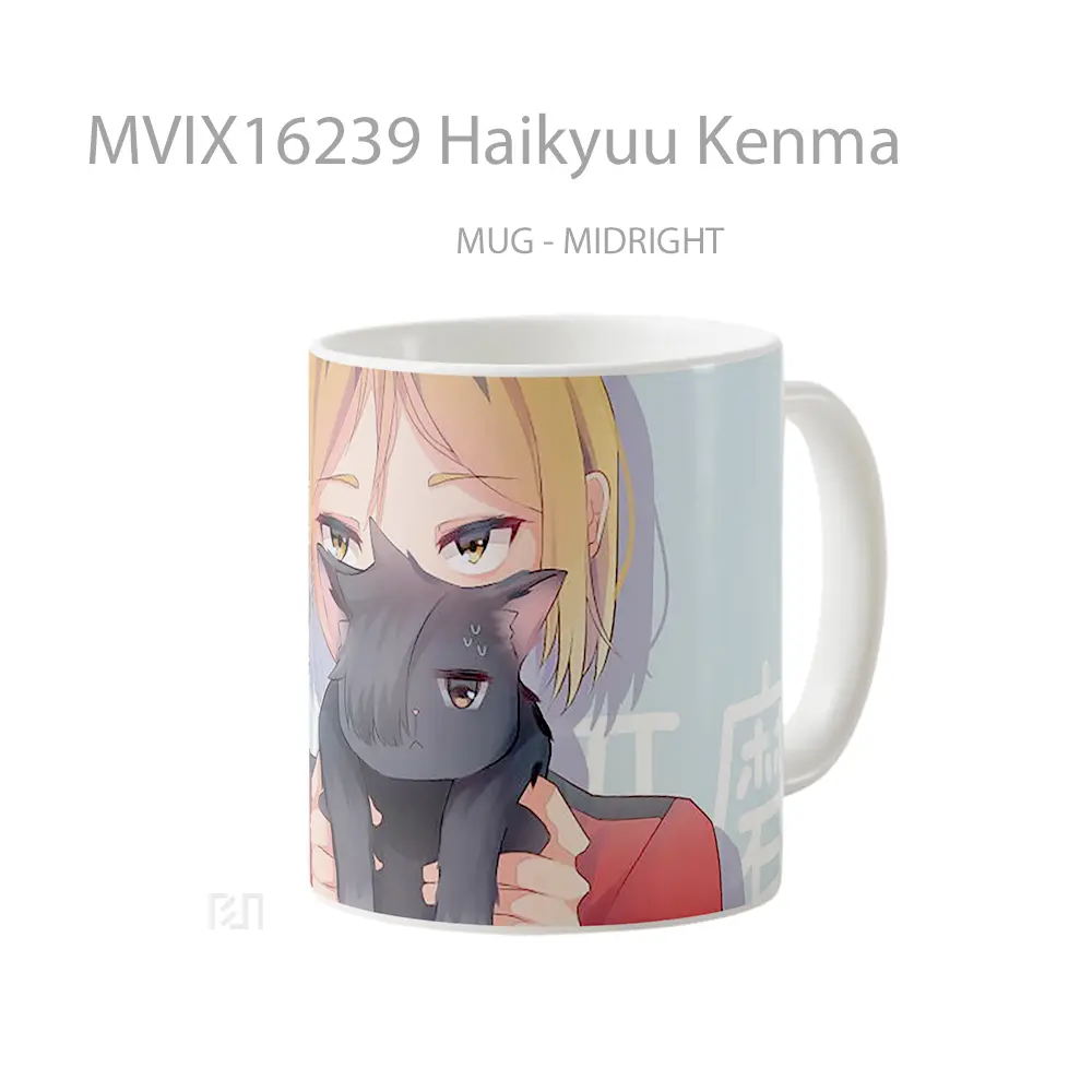 Mug Haikyuu Kenma Full Wrap Lanscape - All-side / Desain