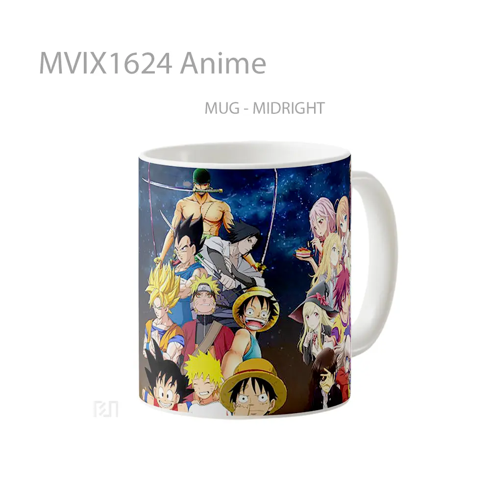 Mug Anime Full Wrap Lanscape - All-side / Desain