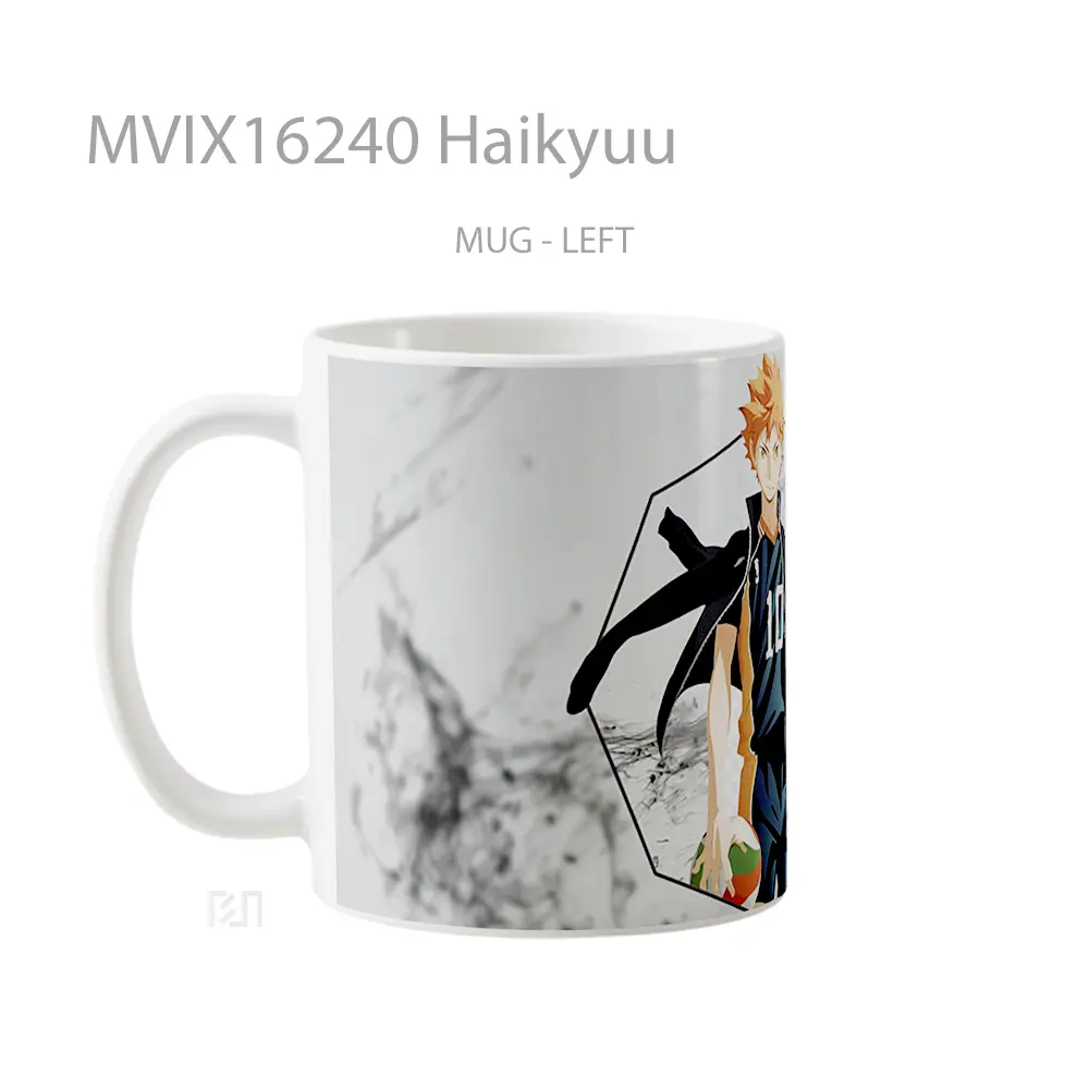 Mug Haikyuu Full Wrap Lanscape - All-side / Desain