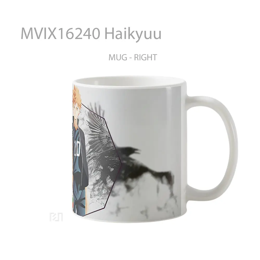 Mug Haikyuu Full Wrap Lanscape - All-side / Desain