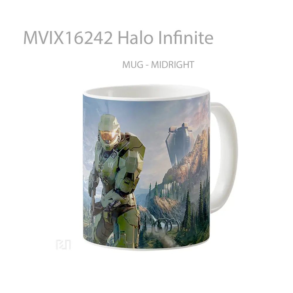 Mug Halo Infinite Full Wrap Lanscape - All-side / Desain